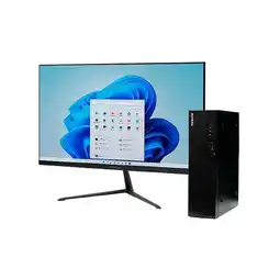Falabella Computador de Mesa NUC AMD Ryzen 5 5560U16 GB RAM M.2 500 GB Monitor 24 100 Hz PC de Mesa oferta