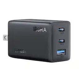 Falabella Cargador Rápido GAR322 GaN 65W con 2 USB-C, USB-A y Carga Rápida PD 3.1 oferta