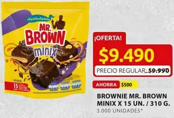 Ara Brownies mr brown minix oferta