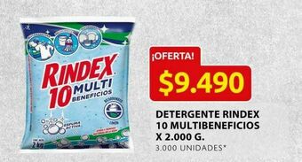 Ara Detergente en polvo rindex oferta