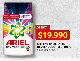 Ara Detergente en polvo ariel oferta