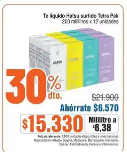 Alkosto Nacional - te líquido tetra pak oferta
