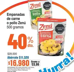 Alkosto Zenú - empanadas de carne o pollo oferta