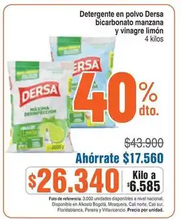 Alkosto Dersa - detergente en polvo oferta