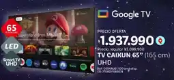 Olímpica Caixun Smart TV 65" oferta