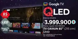 Olímpica Caixun Smart TV 85" oferta