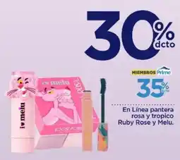 FarmaTodo En línea pantera rosa y tropico ruby rose y melu. oferta