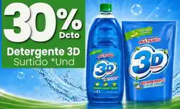 MercaTodo 3d detergente surtido oferta