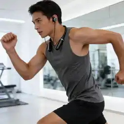 Falabella Audífonos Inalámbricos Over Ear Bluetooth Deportivos Negros oferta