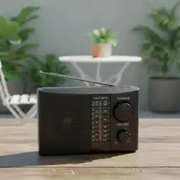 Falabella Radio Portátil Recargable Bluetooth FM AM SW Con USB oferta