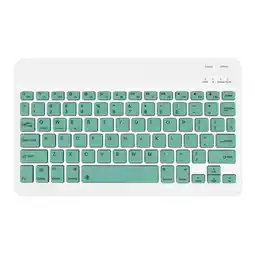 Falabella Teclado Inalámbrico Bluetooth Recargable Verde Español oferta