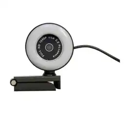 Falabella Cámara Web Full HD USB 1080P Luz LED Integrada oferta