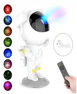 Falabella Luz Genérica Proyector Astronauta Luz Nocturna Galaxia oferta