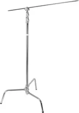 Falabella Trípode C-Stand 270CS con Brazo de Alta Resistencia - Plateado oferta