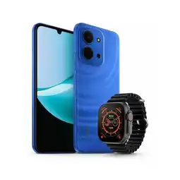 Falabella Celular Redmi 15C 4G 256GB 4GB Azul + Smartwatch oferta