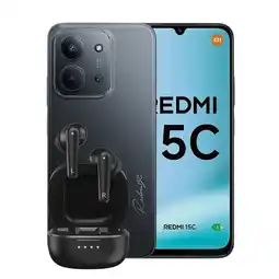 Falabella Celular Redmi 15C 4Gb Ram 256Gb Negro + Obsequio Audifonos Genius oferta