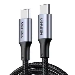 Falabella Cable de Datos y Carga Rapida 100W USB-C a USB-C de Aluminum 5A, 480Mbps Negro 2MT oferta