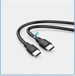 Falabella Cable Tipo C A Tipo C Usb Carga Rápida Turbo 3.0a Dato Color Negro oferta