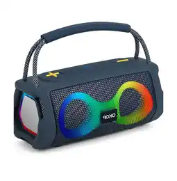Falabella Parlante Bluetooth Portátil Kp-812 Luces Rgb 10w Potente oferta