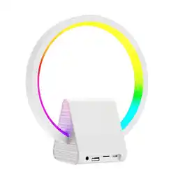 Falabella Lámpara Inteligente 4en1 Altavoz Bluetooth Carga Rápida 10w oferta