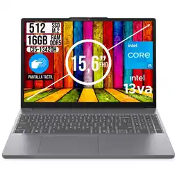 Falabella Portatil IdeaPad Slim 3 Intel Core I5-13420h Ssd 512gb Ram 16gb 15.3 Touch oferta