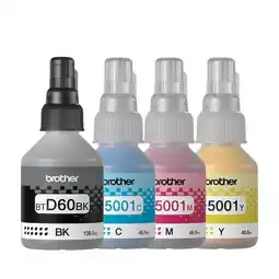 Falabella KIT de tinta BTD60BK -BT5001CMY 4 TINTAS oferta