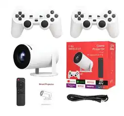 Falabella Proyector Tecnohogarjs HY300PRO 2 En 1 Full HD 1080p LED Consola Juegos oferta