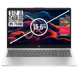 Falabella Portatil 15 Amd Ryzen 5 7530U SSD 512GB RAM 24GB LED 15.6 oferta