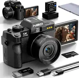 Falabella Camara fotografica Digital NBD 5K de 64 MP con zoom de 16x oferta