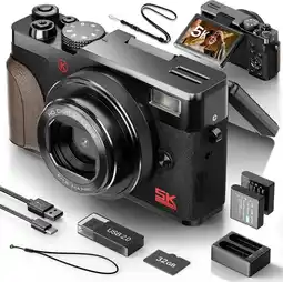 Falabella Cámara fotografica digital NBD 5K de 64 MP con zoom 18x oferta
