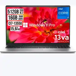 Falabella Portatil Pro 15 Intel Core i7-1355U SSD 512GB Ram 16gb Led 15.6 FHD W11 Pro oferta