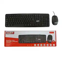 Falabella Combo de Teclado y Mouse Wit Usb con Distribucion en Español y Sensor Optico 1000 Dpi oferta