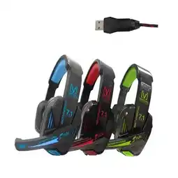 Falabella Diadema Gamer 024MV V7.1 Virtual Alámbrica Rojo/Verde Diadema Gamer Virtual Alámbrica Rojo/Verde oferta