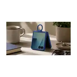 Falabella Silicone Ring Case Compatible con Galaxy Z Flip7 Azul oferta