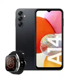 Falabella Galaxy A14 128GB 6GB Ram 5G Negro + Smartwatch oferta