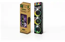Falabella Cabina De Sonido Dp 12 Bt/usb/ Micrófono X2 3000w, Negro oferta