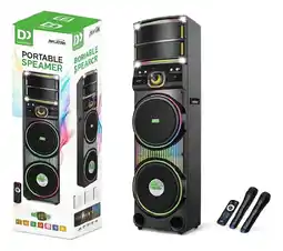 Falabella Cabina Portable Speaker Dp-2130 De 12 , X2 Microfonos, Negro oferta