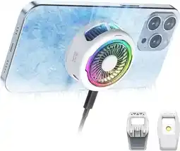 Falabella Soporte Cooler Para Celular Magnetico Clip RGB Gamer oferta