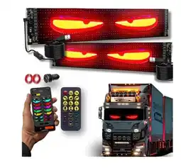 Falabella Letrero led Ojos Led Para Camión Programable 17619.2CM oferta