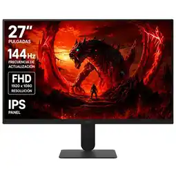 Falabella MONITOR 27 FULL HD 1920 × 1080 - 144Hz - PANEL IPS - HDR10 - 1ms MBR - HDMI - VGA - AMD FreeSync oferta