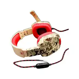 Falabella Diadema Gamer 057-MV Camuflada 3.5 mm con Micrófono Ajustable Diadema Camuflada con Micrófono oferta