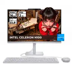 Falabella TODO EN UNO A100 INTEL N100 16GB RAM 2TB SSD 24 FHD oferta