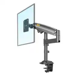 Falabella Soporte Ergonómico Monitor Grande a Escritorio en Metal Color Negro oferta