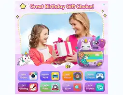 Falabella Cámara de Impresión Instantánea Infantil con Diseño de Unicornio oferta