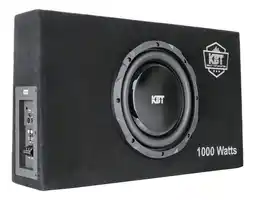 Falabella Bajo Subwoofer Amplificado Ksl-10p 10 Pulgadas 1000 Watt Color Negro oferta