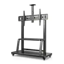Falabella Soporte Pedestal Tv 98 A 150 Móvil Ruedas Resistente oferta