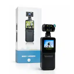 Falabella Mini Body Camera WiFi con Pantalla HD y Cámara Giratoria oferta