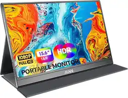 Falabella Monitor portátil de 15.6 pulgadas FHD 1080P USB C HDMI Gaming oferta
