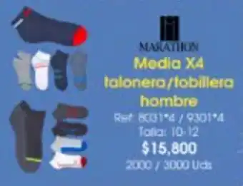 Marathon media talonera/tobillera