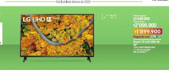 Jumbo Smart tv lg oferta